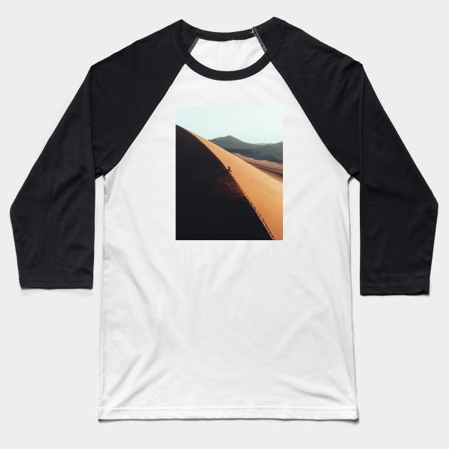 Namib Desert Baseball T-Shirt by withluke